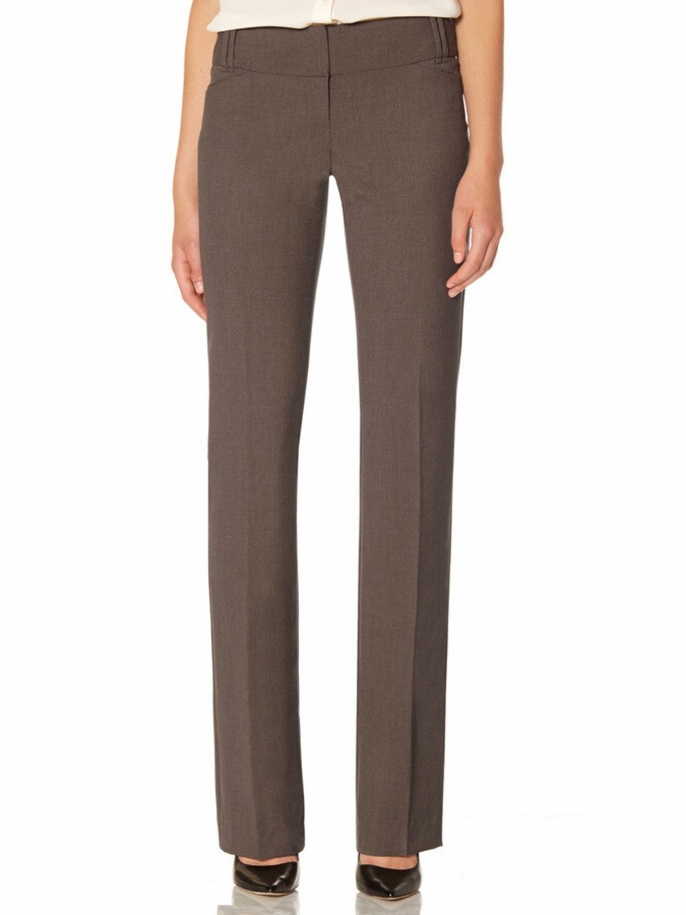 *GRAY* The Limited Cassidy Fir Low Rise Dress Pants Bootcut Size 4R Trousers